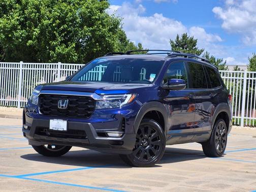 Obsidian Blue Pearl 2023 Honda Passport AWD EX-L