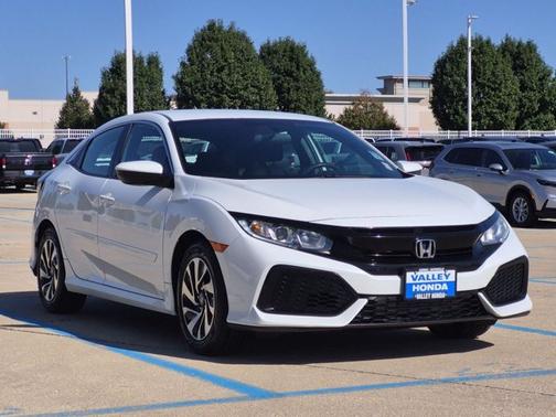 White 2017 Honda Civic LX