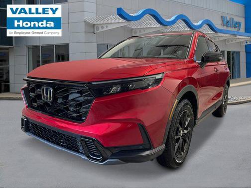 Radiant Red Metallic 2026 Honda CR-V Hybrid Sport-L AWD