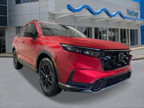Radiant Red Metallic 2026 Honda CR-V Hybrid Sport-L AWD