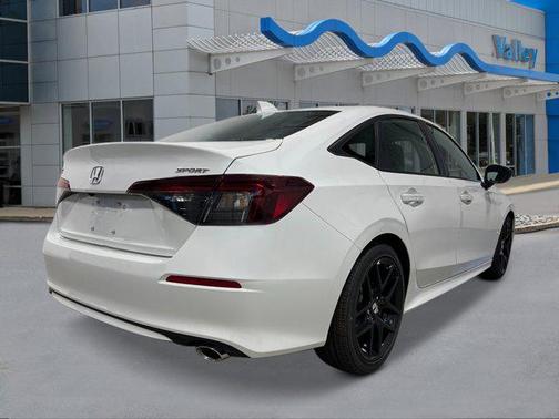 Platinum White Pearl 2026 Honda Civic Sport