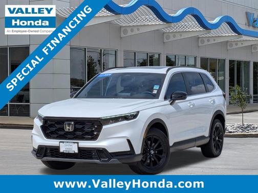 Platinum White Pearl 2024 Honda CR-V Hybrid Sport AWD