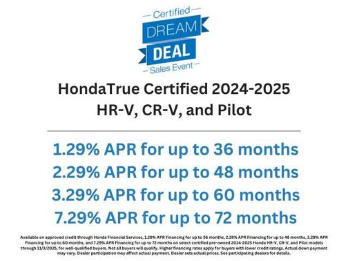 2025 Honda HR-V EX-L