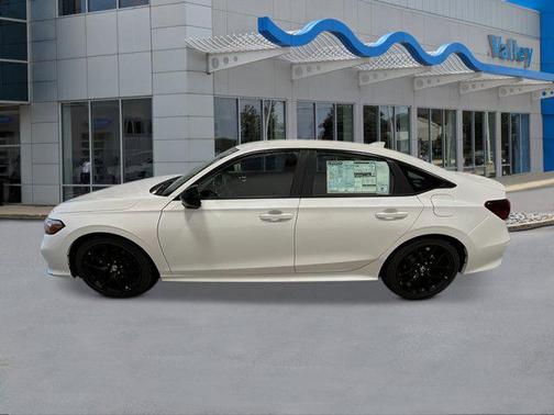 Platinum White Pearl 2026 Honda Civic Sport