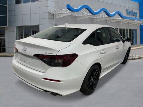 Platinum White Pearl 2026 Honda Civic Sport