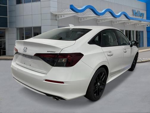 Platinum White Pearl 2026 Honda Civic Sport