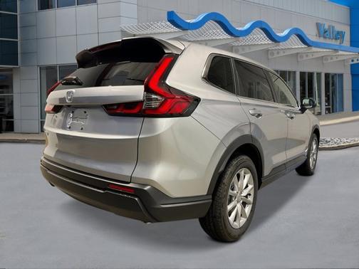 Solar Silver Metallic 2026 Honda CR-V EX AWD