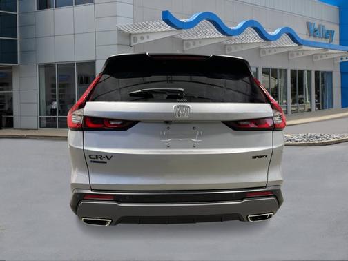 Solar Silver Metallic 2026 Honda CR-V Hybrid Sport-L AWD