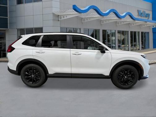 Platinum White Pearl 2026 Honda CR-V Hybrid Sport-L AWD