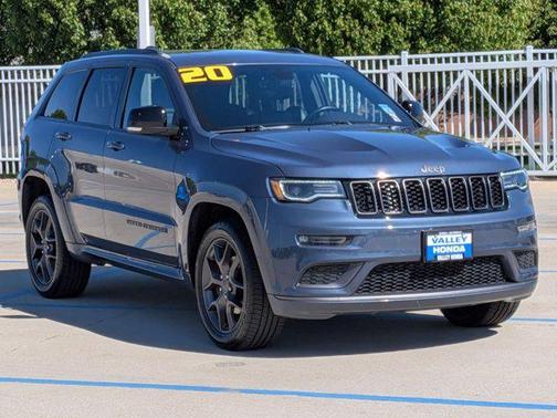 Slate Blue Pearlcoat 2020 Jeep Grand Cherokee Limited X