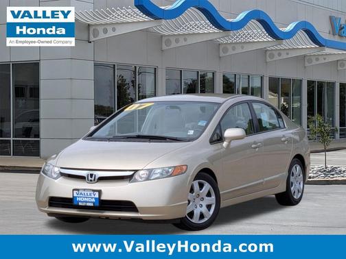Borrego Beige Metallic 2007 Honda Civic LX