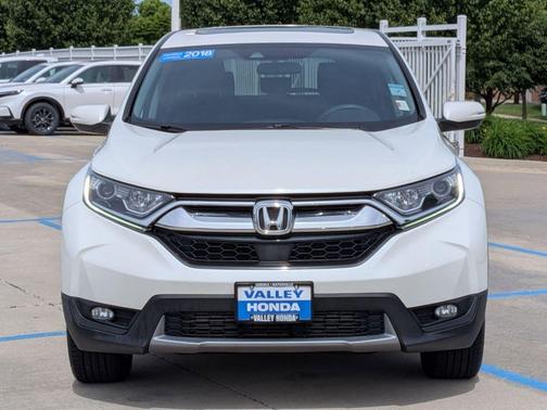 White Diamond Pearl 2018 Honda CR-V EX