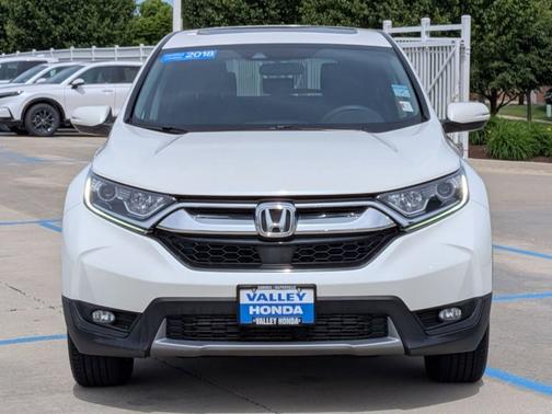 White Diamond Pearl 2018 Honda CR-V EX