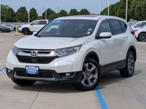 White Diamond Pearl 2018 Honda CR-V EX