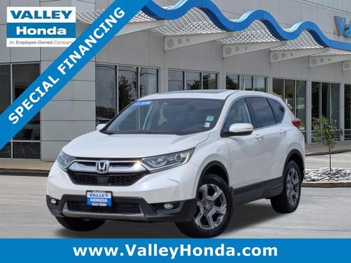 White Diamond Pearl 2018 Honda CR-V EX