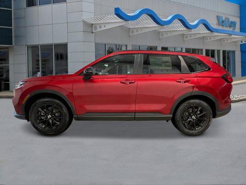 Radiant Red Metallic 2026 Honda CR-V Hybrid Sport-L AWD