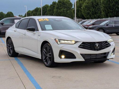 Platinum White Pearl 2024 Acura TLX A-Spec