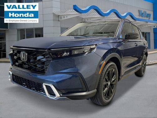 Canyon River Blue Metallic 2026 Honda CR-V Hybrid Sport Touring AWD