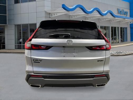 Solar Silver Metallic 2027 Honda CR-V Hybrid Sport-L AWD