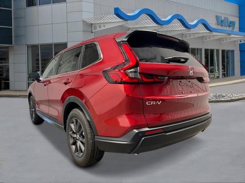 Radiant Red Metallic 2026 Honda CR-V EX-L AWD