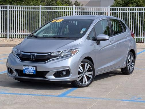 Lunar Silver Metallic 2018 Honda Fit EX
