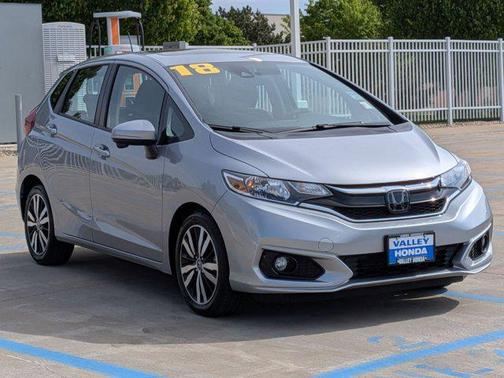 Lunar Silver Metallic 2018 Honda Fit EX