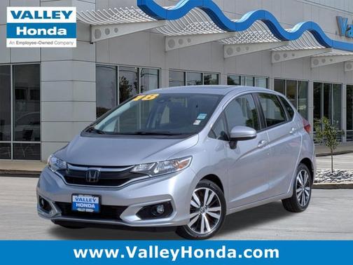 Lunar Silver Metallic 2018 Honda Fit EX