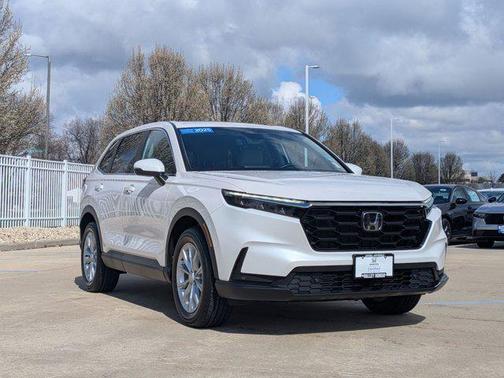 Platinum White Pearl 2025 Honda CR-V EX-L AWD