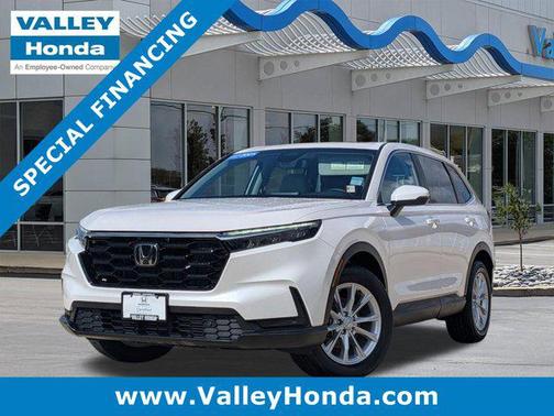 Platinum White Pearl 2025 Honda CR-V EX-L AWD