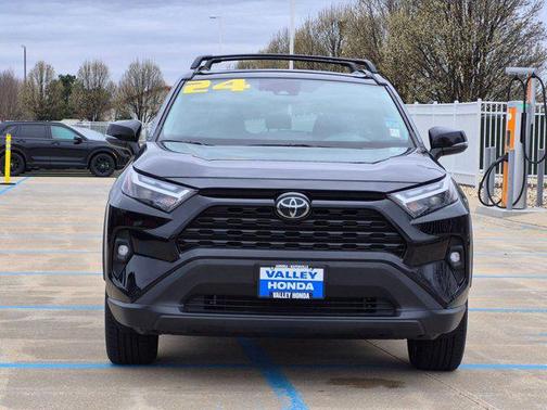 Midnight Black Metallic 2024 Toyota RAV4 XLE Premium