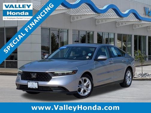 Solar Silver Metallic 2024 Honda Accord LX 1.5T