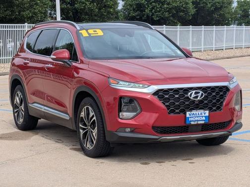 Scarlet Red 2019 Hyundai SANTA FE Ultimate 2.0T