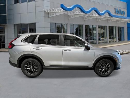 Solar Silver Metallic 2026 Honda CR-V EX-L AWD