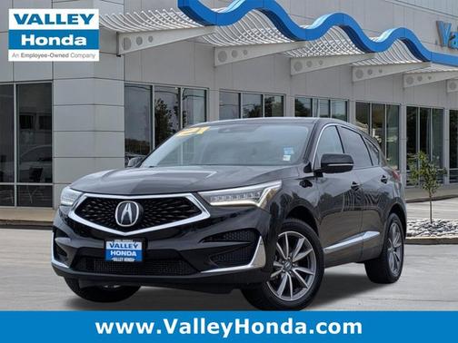 Majestic Black Pearl 2021 Acura RDX Technology Package