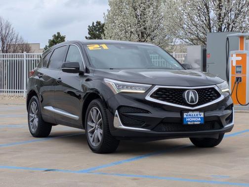 Majestic Black Pearl 2021 Acura RDX Technology Package