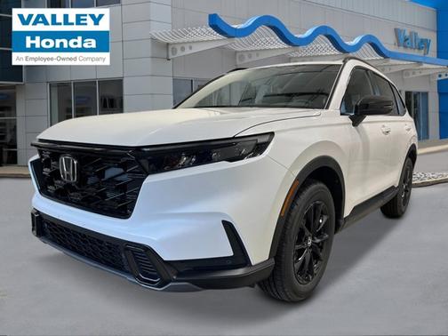 Platinum White Pearl 2026 Honda CR-V Hybrid Sport-L AWD
