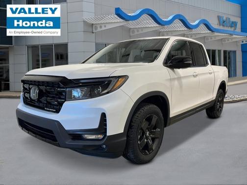 Platinum White Pearl 2026 Honda Ridgeline Black