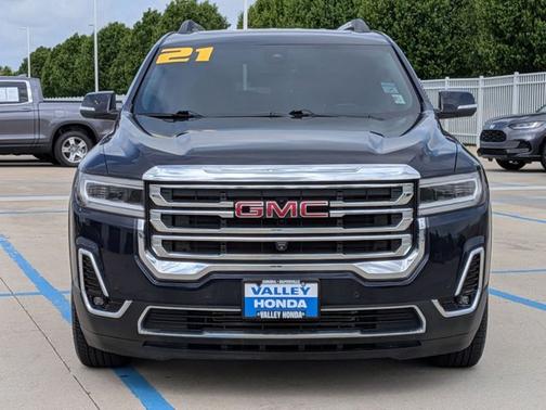 Midnight Blue Metallic 2021 GMC Acadia AWD SLT