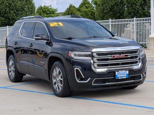 Midnight Blue Metallic 2021 GMC Acadia AWD SLT