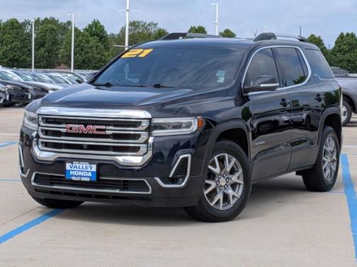 Midnight Blue Metallic 2021 GMC Acadia AWD SLT