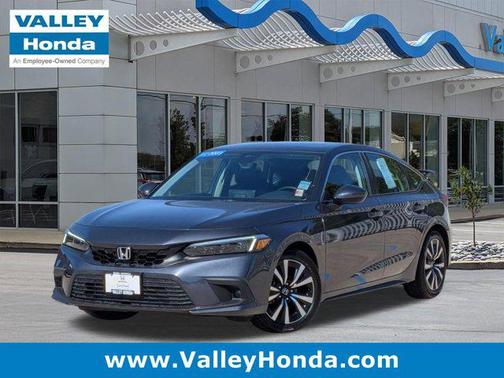 Meteorite Gray Metallic 2023 Honda Civic EX-L