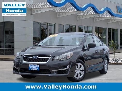 Dark Gray Metallic 2016 Subaru Impreza 2.0i