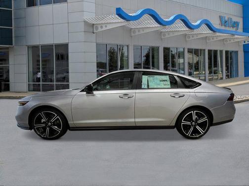 Solar Silver Metallic 2026 Honda Accord Hybrid Sport