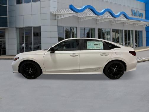 Platinum White Pearl 2026 Honda Civic Sport