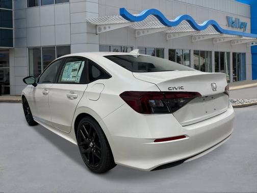 Platinum White Pearl 2026 Honda Civic Sport