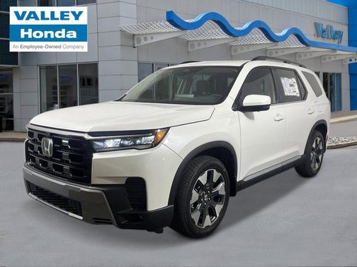 Platinum White Pearl 2026 Honda Pilot Elite