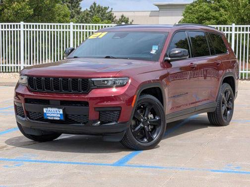 Velvet Red Pearlcoat 2021 Jeep Grand Cherokee L Altitude