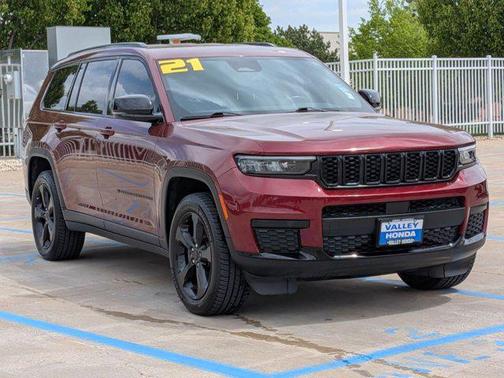 Velvet Red Pearlcoat 2021 Jeep Grand Cherokee L Altitude