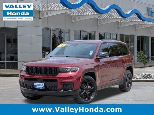 Velvet Red Pearlcoat 2021 Jeep Grand Cherokee L Altitude
