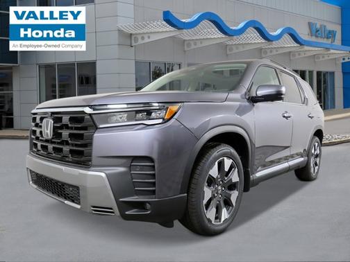 Modern Steel Metallic 2026 Honda Pilot Touring 8-Passenger